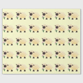 Lamm Wrapping Paper Geschenkpapier (Flach)
