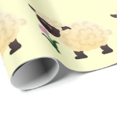 Lamm Wrapping Paper Geschenkpapier (Rolleneckpunkt)