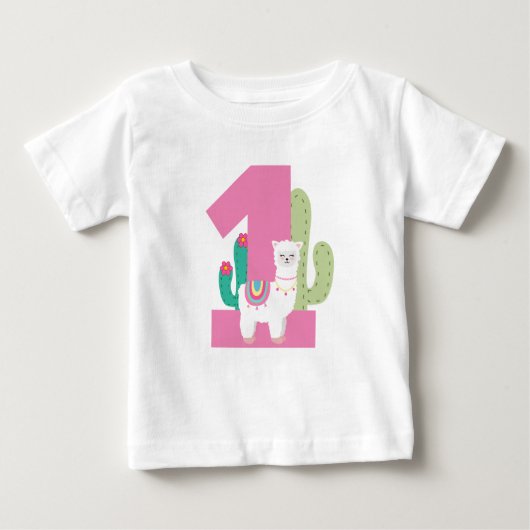 Lamma 1 baby t-shirt (Vorderseite)