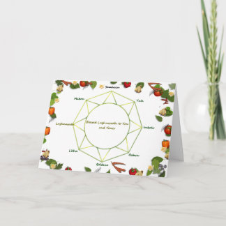 Lammas Greetings Feiertagskarte