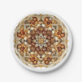 Lammas Lughnasadh Harvest Pappteller (Vorderseite)