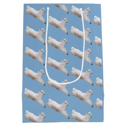 Lammbruch Ostern Mittlere Geschenktüte (Rückseite)