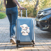 Lämmchen - Kinderzimmer Aufkleber (Koffer Insitu)