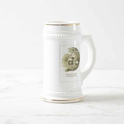 Lämmer u. Scripture-Tasse Bierglas (VorderseiteRechts)