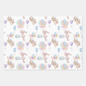 Lämmer und Hasen-Pastete Geschenkpapier Set (Vorderseite 3)