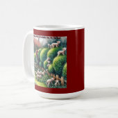 Lämmschaft-Künstler: Formschnitt außer Kontrolle Kaffeetasse (Vorderseite Links)