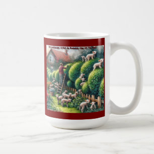 Lämmschaft-Künstler: Formschnitt außer Kontrolle Kaffeetasse