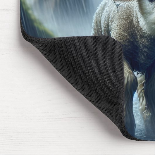 Lammverlust im Regenwald Mousepad (Ecke)