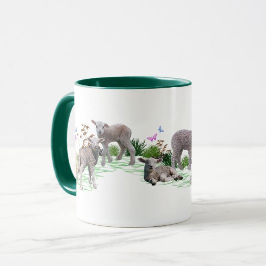 Lammwiese Tasse (Vorderseite Links)