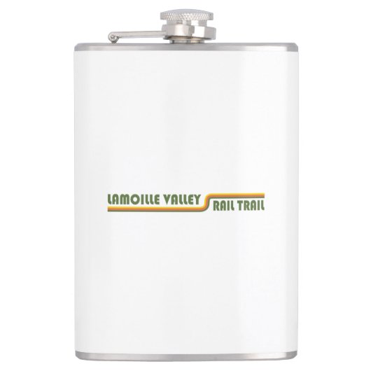 Lamoille Valley Rail Trail Vermont Flachmann (Vorderseite)