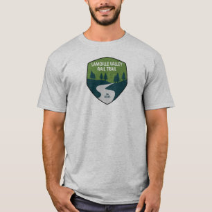 Lamoille Valley Rail Trail Vermont T-Shirt