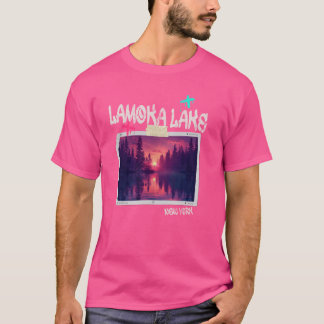 Lamoka-See New York Außenbereich Vintag T-Shirt