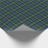 Lamont Ancient Original Scottish Tartan Geschenkpapier (Ecke)