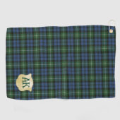 Lamont Ancient Original Scottish Tartan Golfhandtuch (Horizontal)