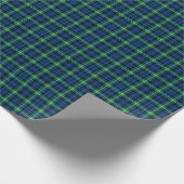 Lamont Clan Tartan Geschenkpapier (Ecke)