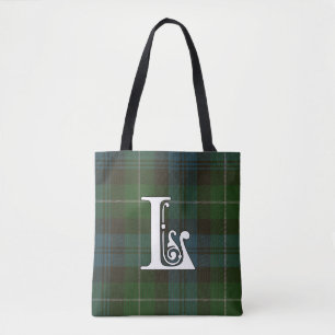 Lamont Clantartan-Monogramm Tasche