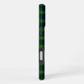 Lamont-Tartan blau-grün kariert iPhone Hülle (Rechte Seite)