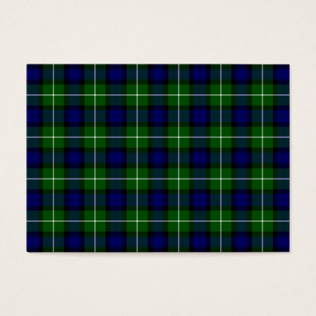 Lamont tartan blue kariert (Vorderseite)