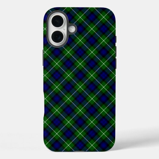 Lamont tartan blue kariert Case-Mate iPhone hülle (Rückseite)