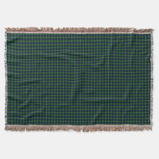 Lamont tartan blue kariert decke (Vorderseite)
