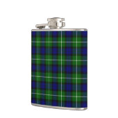 Lamont tartan blue kariert flachmann (Links)