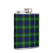 Lamont tartan blue kariert flachmann (Rechts)