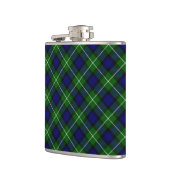 Lamont tartan blue kariert flachmann (Links)