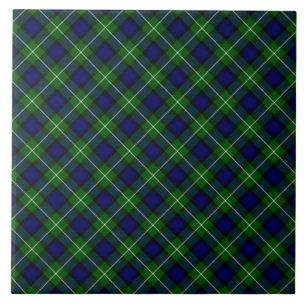Lamont tartan blue kariert fliese