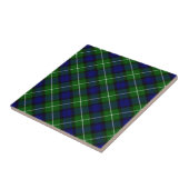 Lamont tartan blue kariert fliese (Seite)