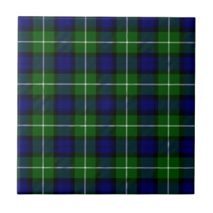 Lamont tartan blue kariert fliese