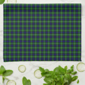 Lamont tartan blue kariert geschirrtuch (Gefaltet)
