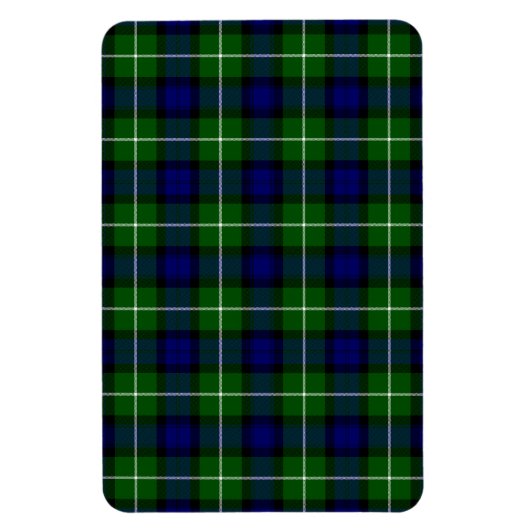 Lamont tartan blue kariert magnet (Vertikal)