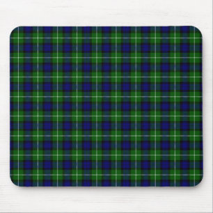 Lamont tartan blue kariert mousepad