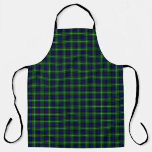 Lamont tartan blue kariert schürze