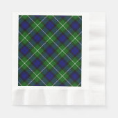 Lamont tartan blue kariert serviette (Vorderseite)