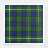 Lamont tartan blue kariert serviette (Vorderseite)