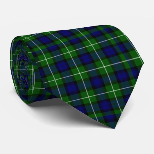 Lamont Tartan Krawatte (Gerollt)
