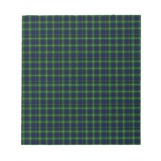 Lamont Tartan Notizblock (Vorderseite)