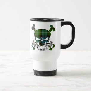 Lamont Tartan-Schädel Reisebecher