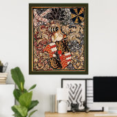 Lamoral, Graf von Egmont (Vintage Wappenrüstung) Poster (Heimbüro)