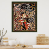 Lamoral, Graf von Egmont (Vintage Wappenrüstung) Poster (Küche)