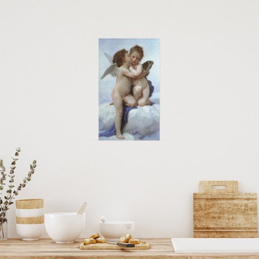 L'amour et Psyche, Enfants Poster (Küche)