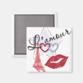 L'amour Magnet (Vorderseite/Rückseite)