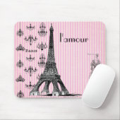 l'amour Paris-Mausunterlage, Liebe Mousepad (Mit Mouse)