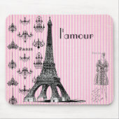 l'amour Paris-Mausunterlage, Liebe Mousepad (Vorne)