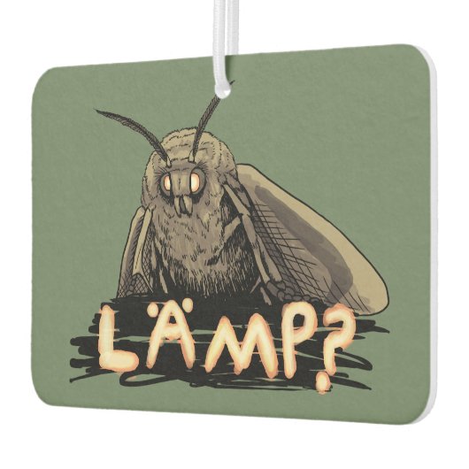 Lamp? Moth Meme Autolufterfrischer (Links)