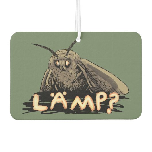 Lamp? Moth Meme Autolufterfrischer (Vorderseite)