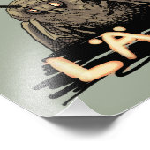 Lamp? Moth Meme Fotodruck (Ecke)