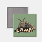 Lamp? Moth Meme Magnet (Vorderseite/Rückseite)