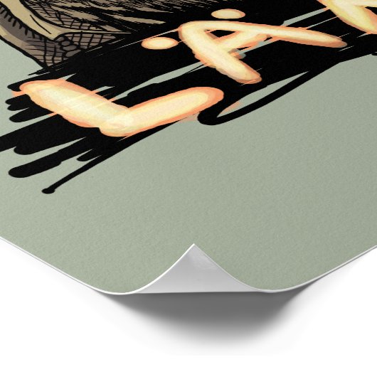 Lamp? Moth Meme Poster (Ecke)